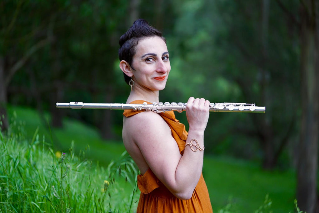 Ellie Falaris Ganelin, flute